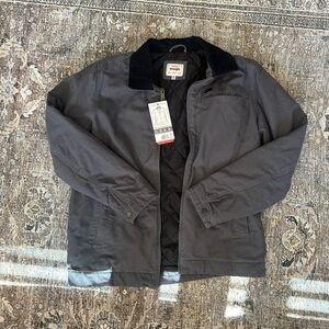 Wrangler Men's Gray Canvas Jacket